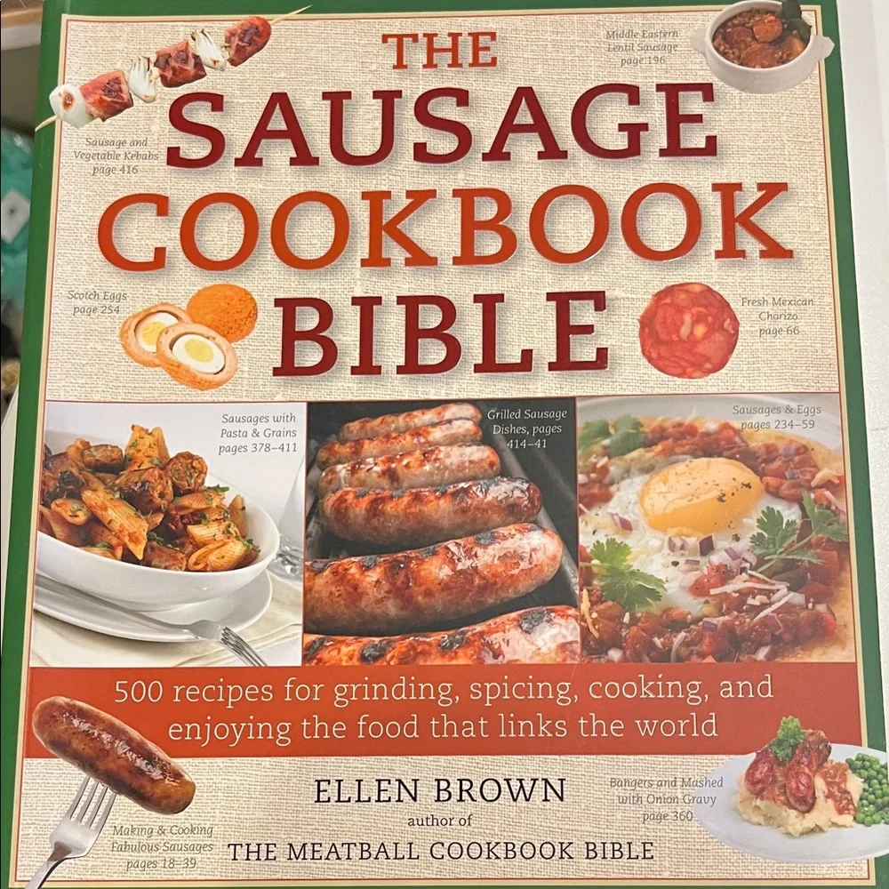 The Sausage Cookbook Bible by Ellen Brown